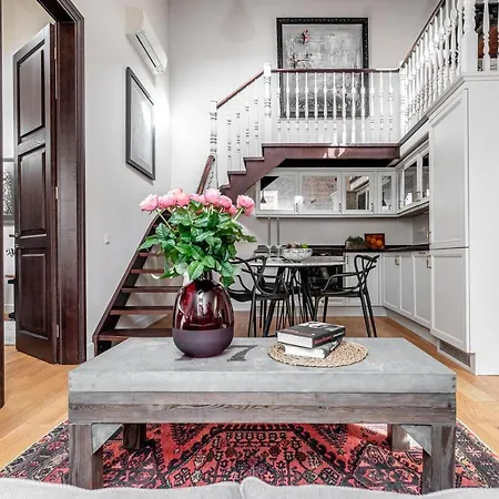 Appartamento Luxury Gaono in Old Town VNO Esterno foto